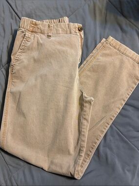 Old Navy Khaki Straight-Leg Chinos - Light Tan
